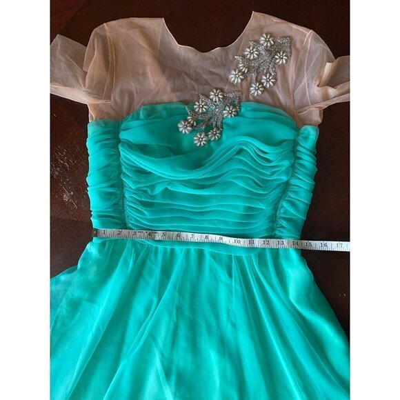 Vintage Lilli Diamond California Women's 1950's Cocktail Dress - Large - Picture 10 of 15